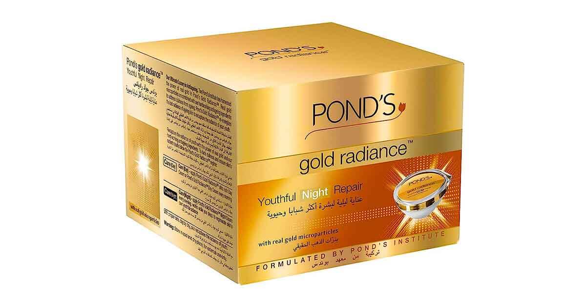 Pond's Gold Radiance Youthful Night Repair Cream